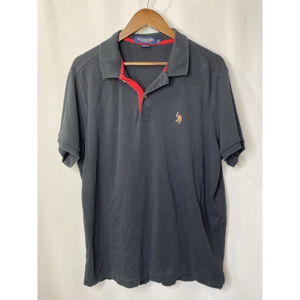 Us Polo Assn Luxury Feel Mens Shirt Size XL Crest Preppy Golf Wear Rugby Bloke